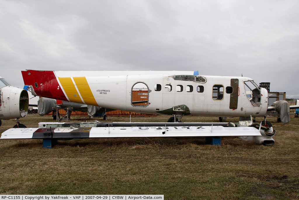 RP-C1155, 1968 De Havilland Canada DHC-6-200 Twin Otter C/N 134, Dash 6 Twin Otter