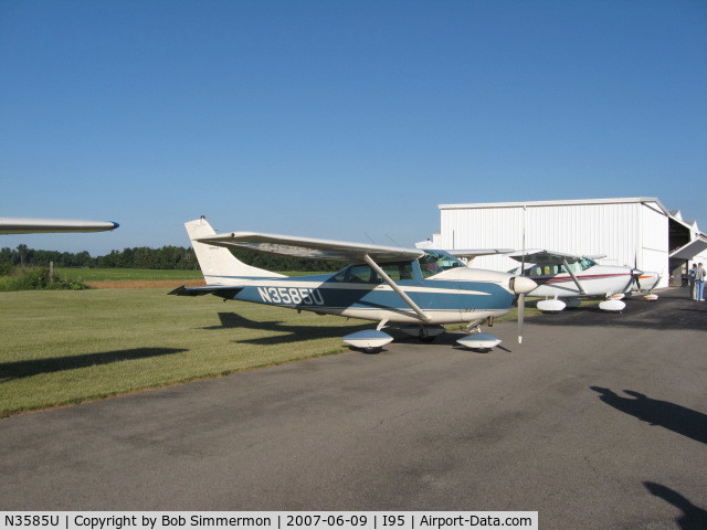 N3585U, 1963 Cessna 182F Skylane C/N 18254985, Kenton, OH breakfast fly-in