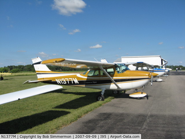 N1377M, 1972 Cessna 172L C/N 17260577, Kenton, OH breakfast fly-in