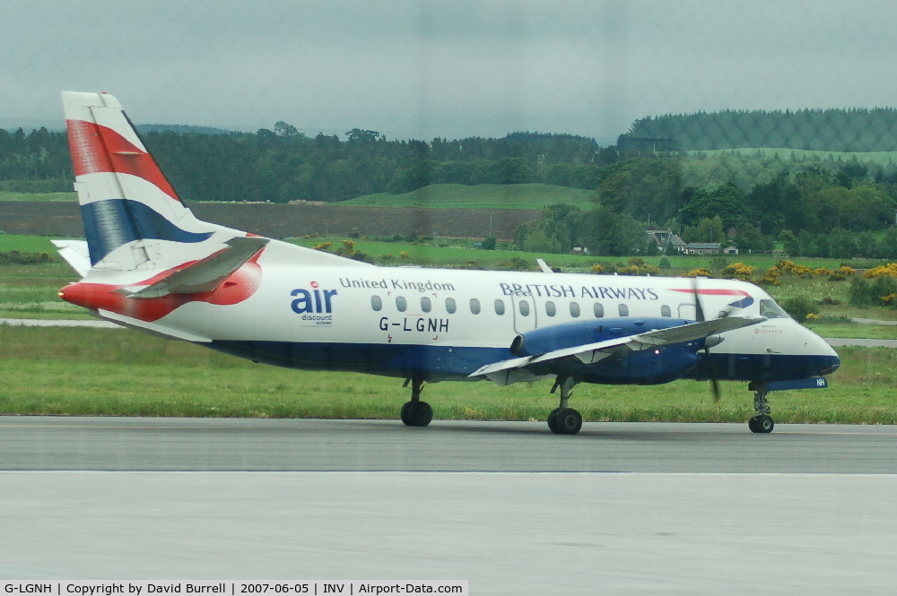 G-LGNH, 1993 Saab SF340B C/N 340B-333, British Airways - Taxiing