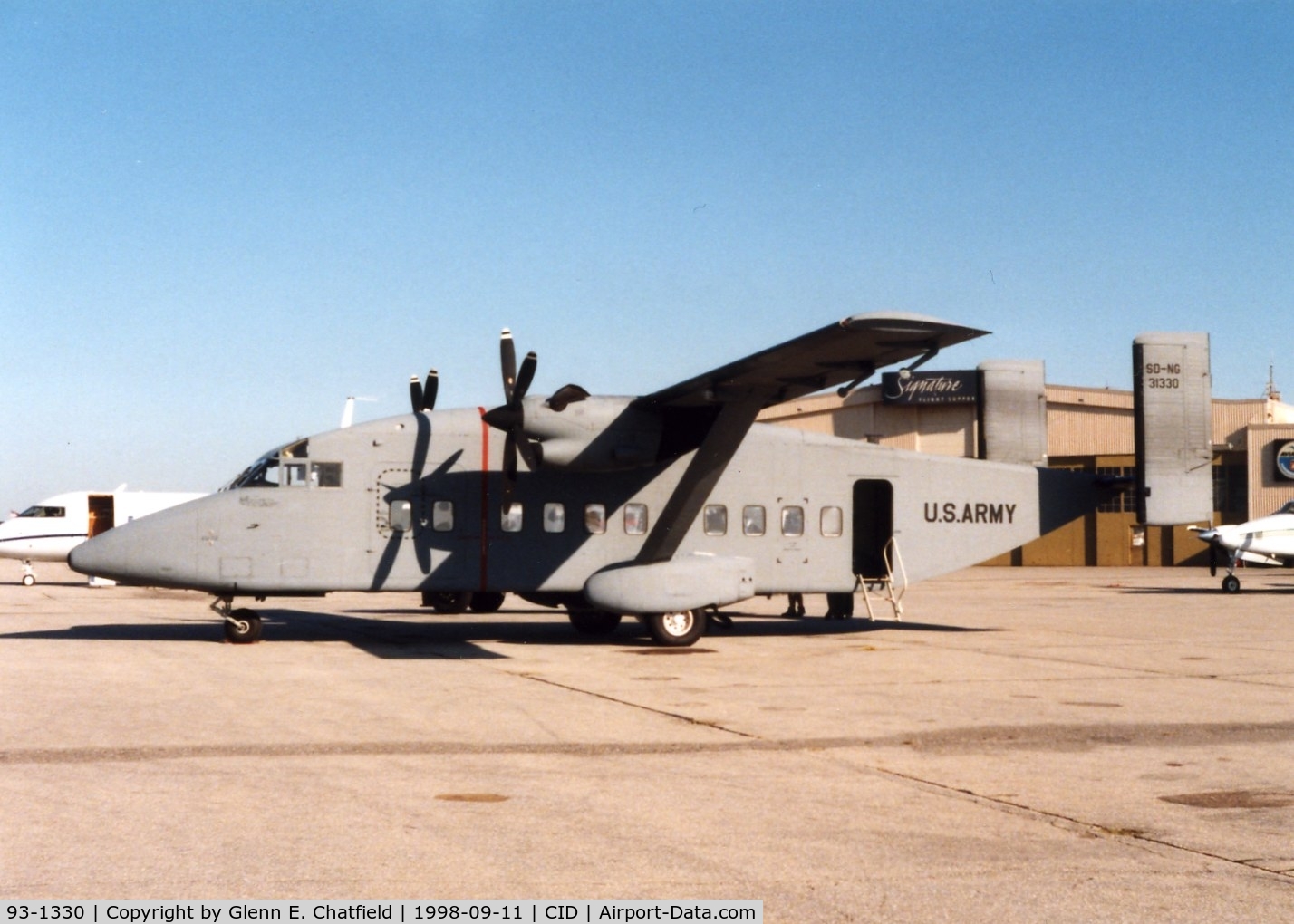 93-1330, 1993 Short C-23B Sherpa C/N SH3416, C-23B parked at Piedmont-Hawthorne