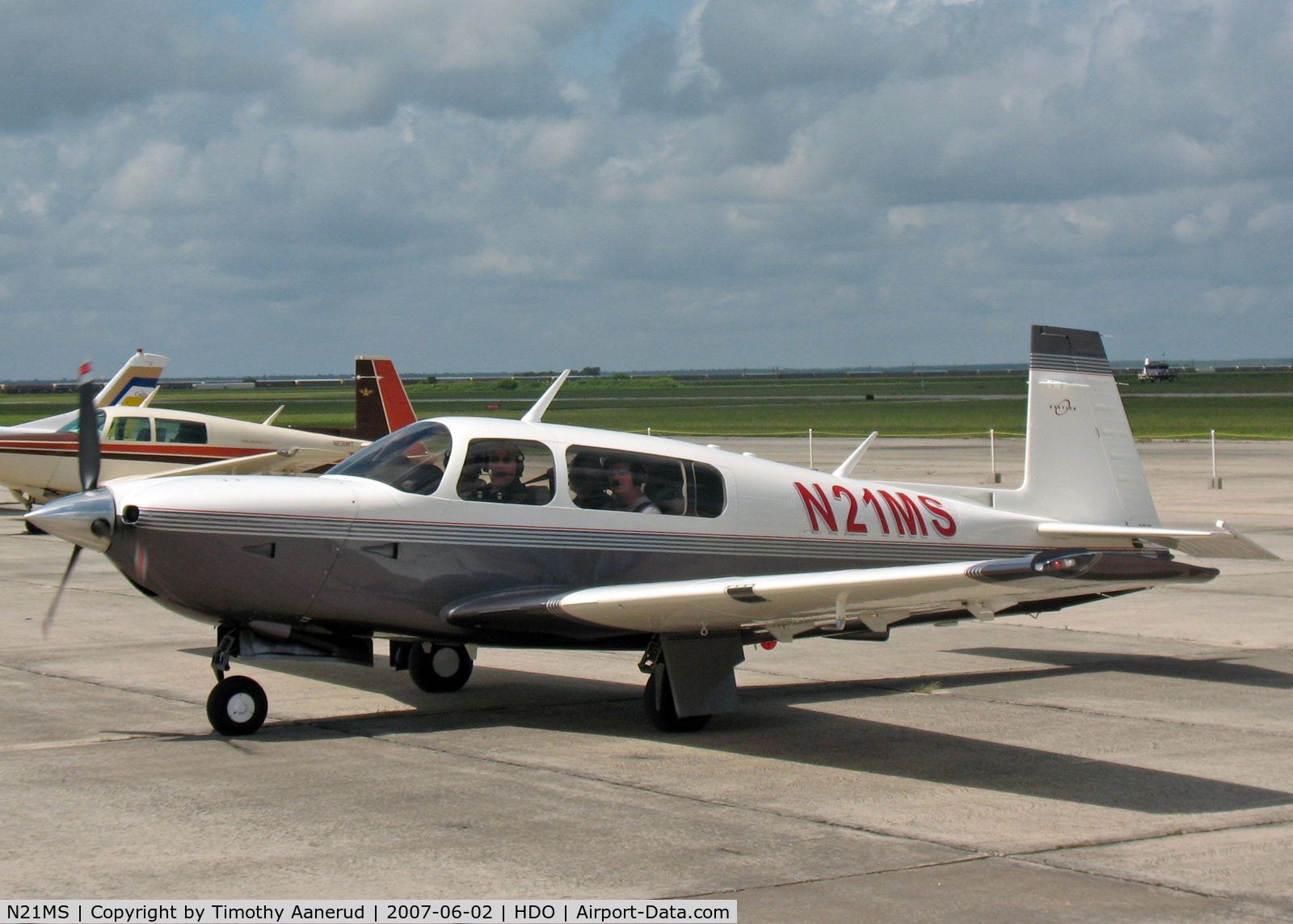 N21MS, 1999 Mooney M20R Ovation C/N 29-0197, 1999 Mooney M20R Ovation, c/n 29-0197, The EAA Texas Fly-In