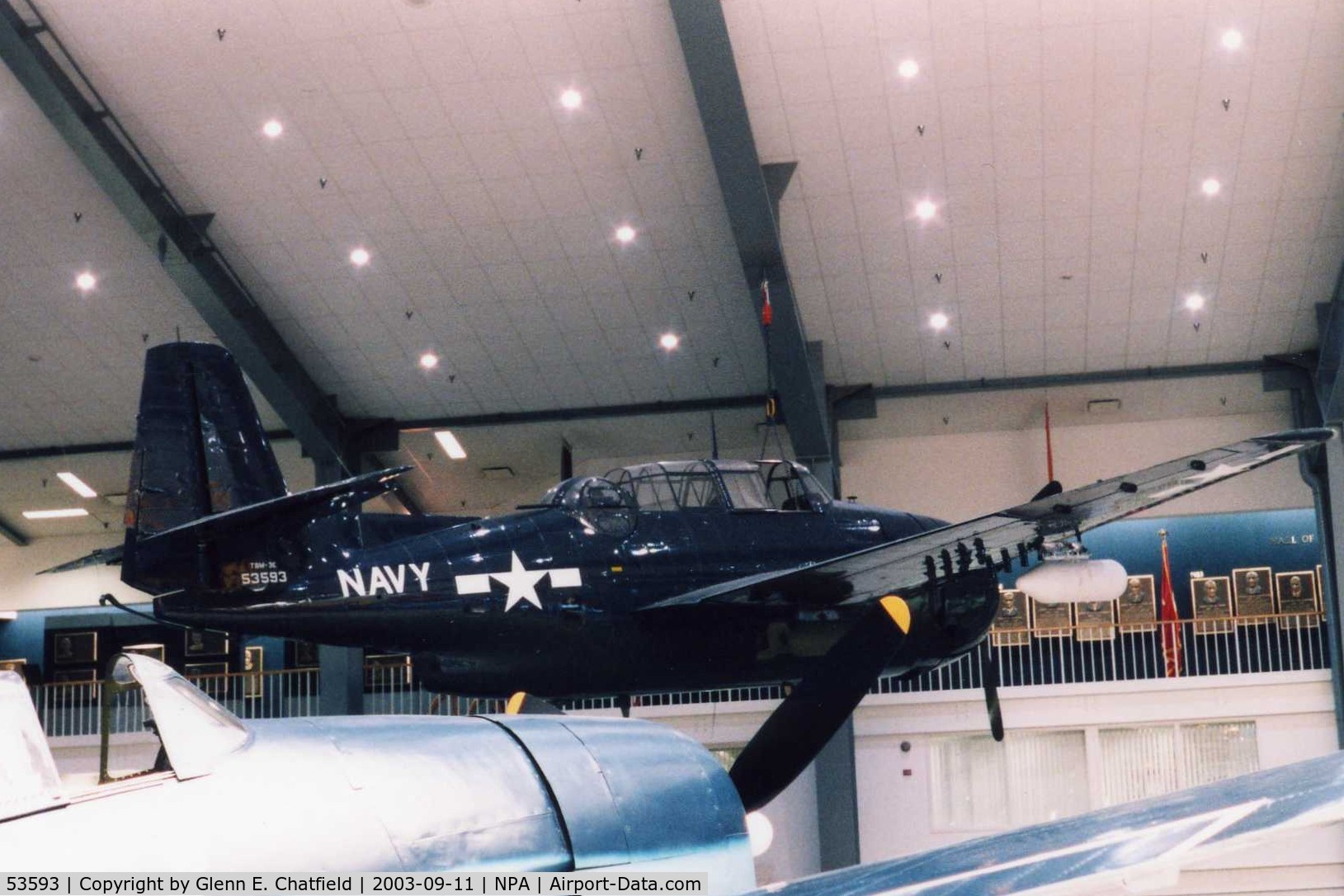53593, Grumman TBM-3E Avenger C/N 3655, TBM-3E at the National Museum of Naval Aviation
