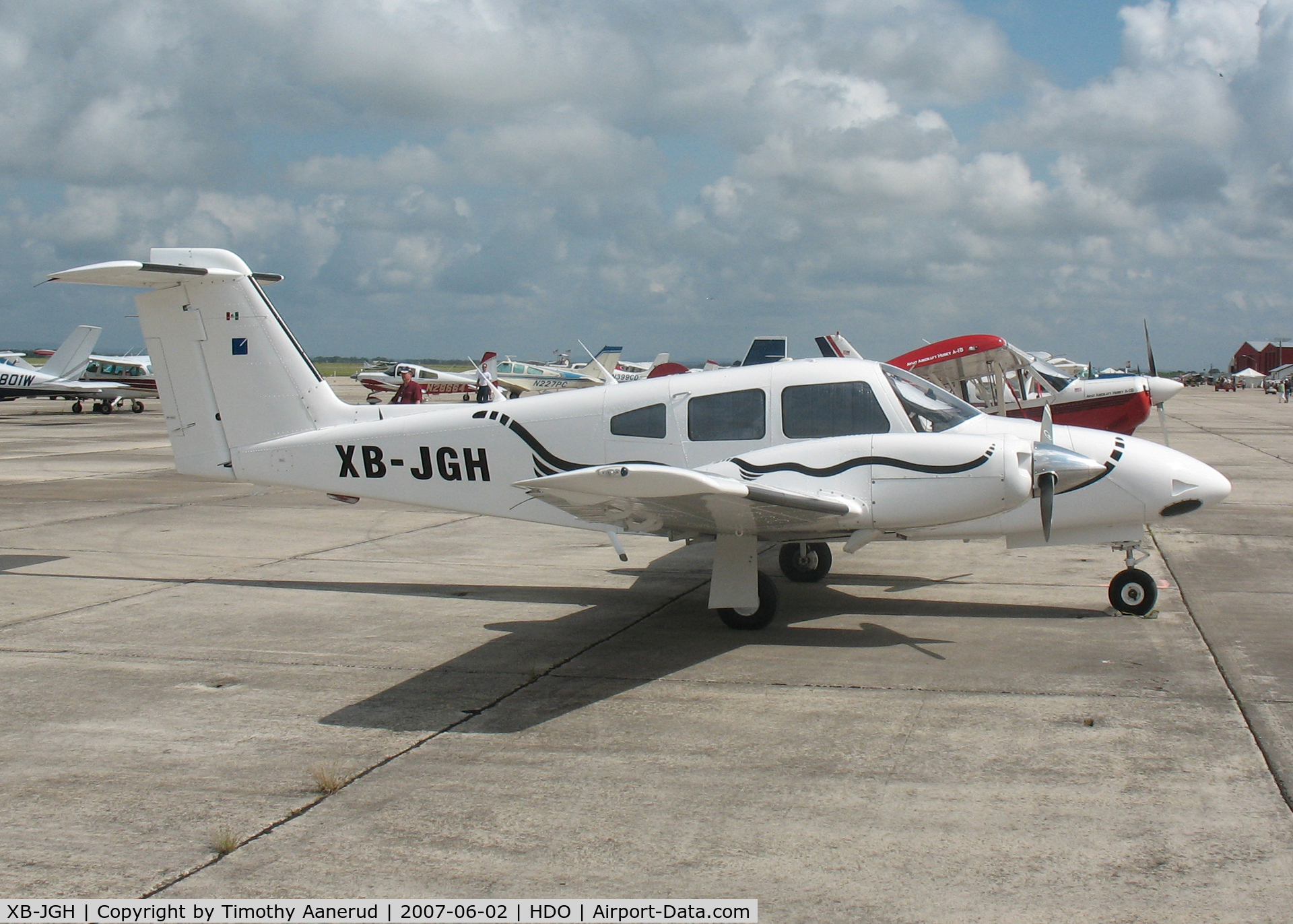 XB-JGH, 1982 Piper PA-44-180T Turbo Seminole Turbo Seminole C/N 44-8207011, The EAA Texas Fly-In, Piper PA-44 Seminole