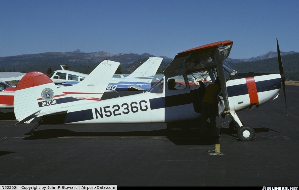 N5236G, 1988 Cessna 305A C/N 21007, The Original N5236G.  Deregistered in 1978