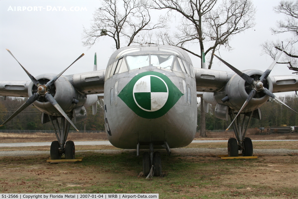 51-2566, 1951 Fairchild C-119C Flying Boxcar C/N 10524, C-119
