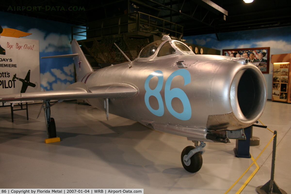 86, 1953 Mikoyan-Gurevich MiG-17 C/N 540713, Mig-17