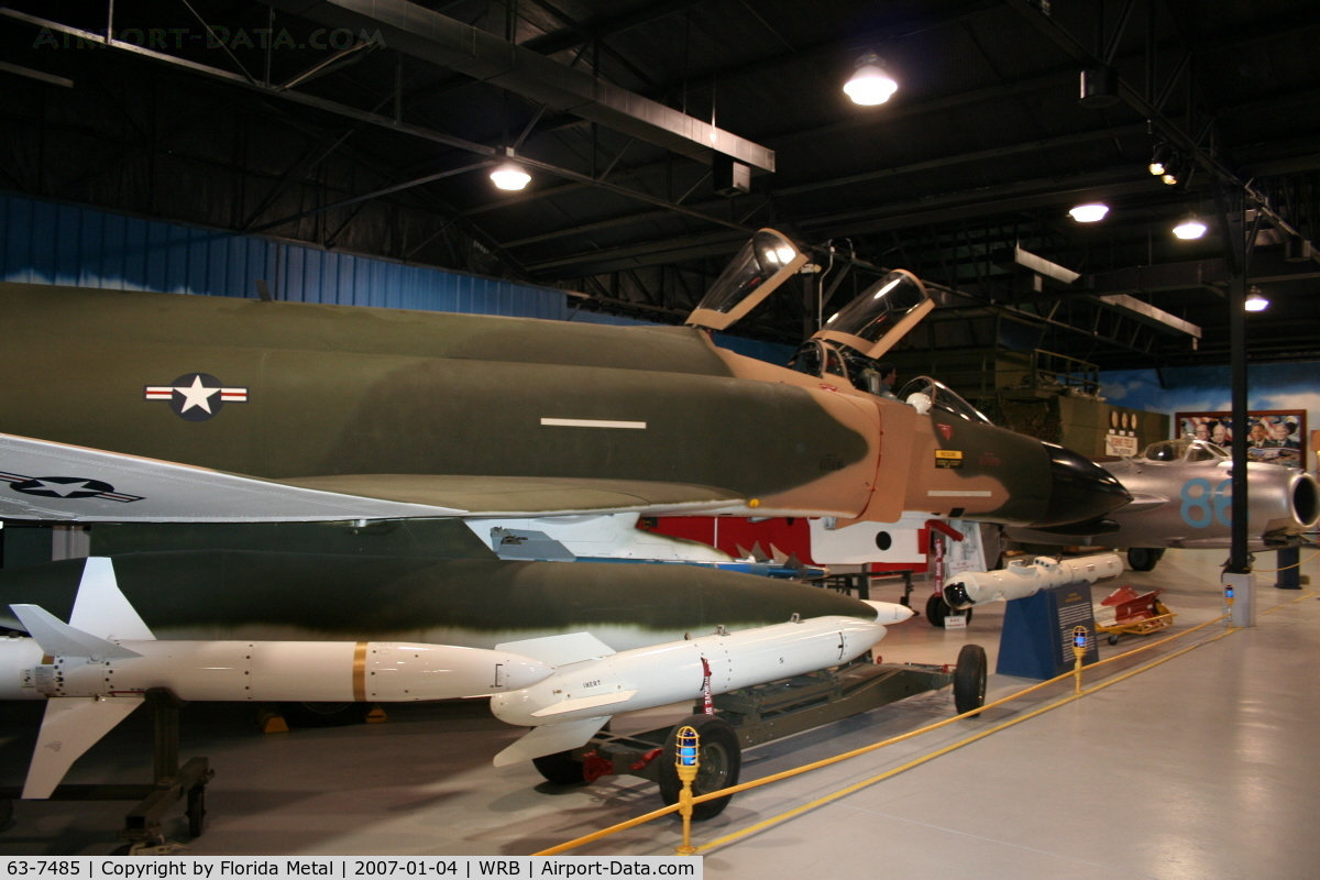 63-7485, 1963 McDonnell F-4C Phanton II C/N 480, F-4