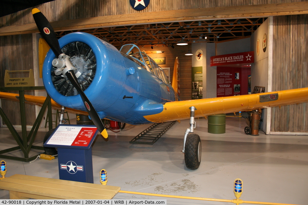 42-90018, 1942 Vultee BT-13B Valiant C/N Not found 42-90018, BT-13