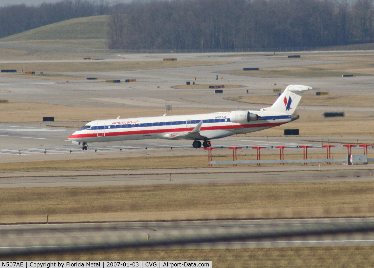 N507AE, 2002 Bombardier CRJ-701 (CL-600-2C10) Regional Jet C/N 10059, Eagle