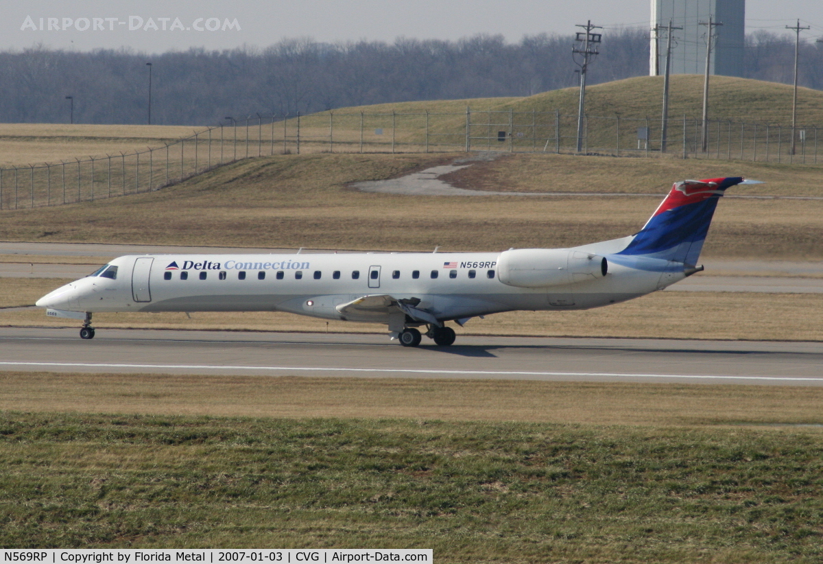N569RP, 2004 Embraer ERJ-145LR (EMB-145LR) C/N 14500816, Delta