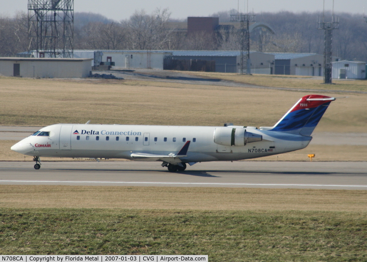 N708CA, 1998 Canadair CRJ-100ER (CL-600-2B19) C/N 7235, Comair