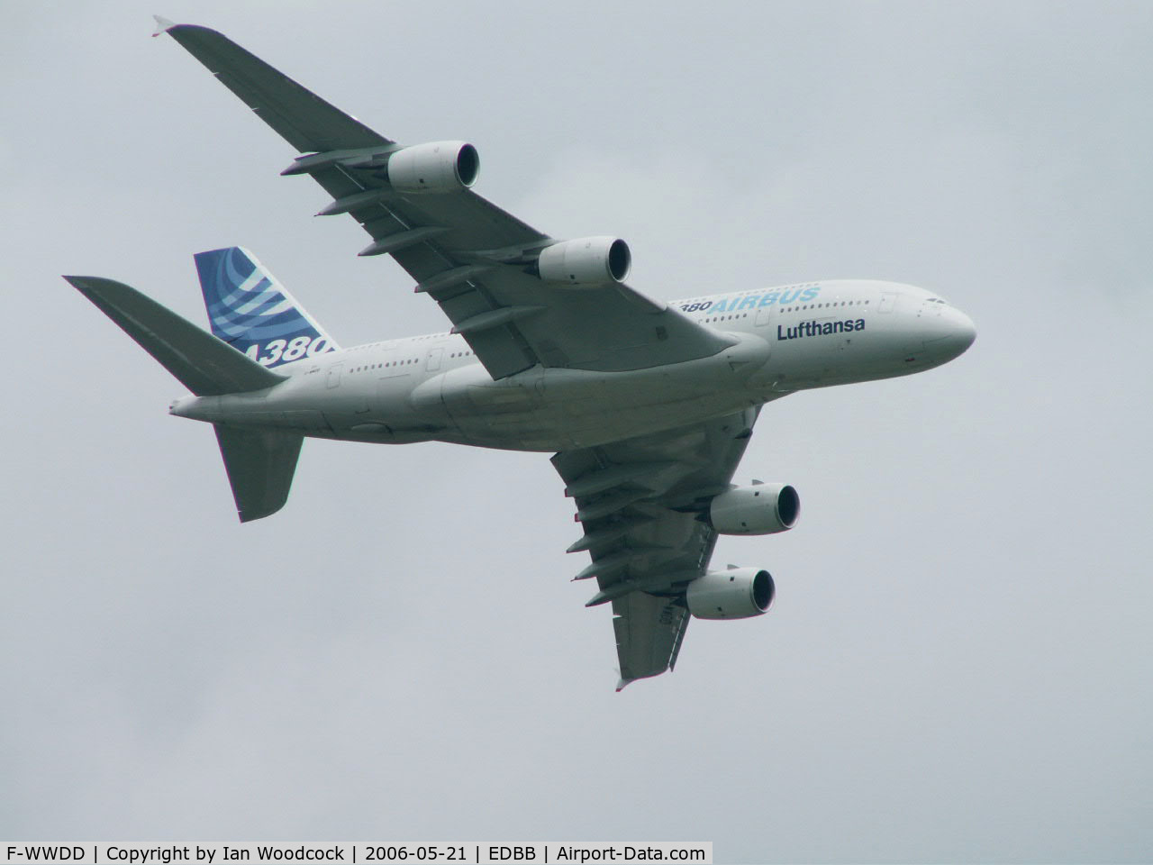 F-WWDD, 2005 Airbus A380-861 C/N 004, Airbus A380-841/Berlin-ILA Show