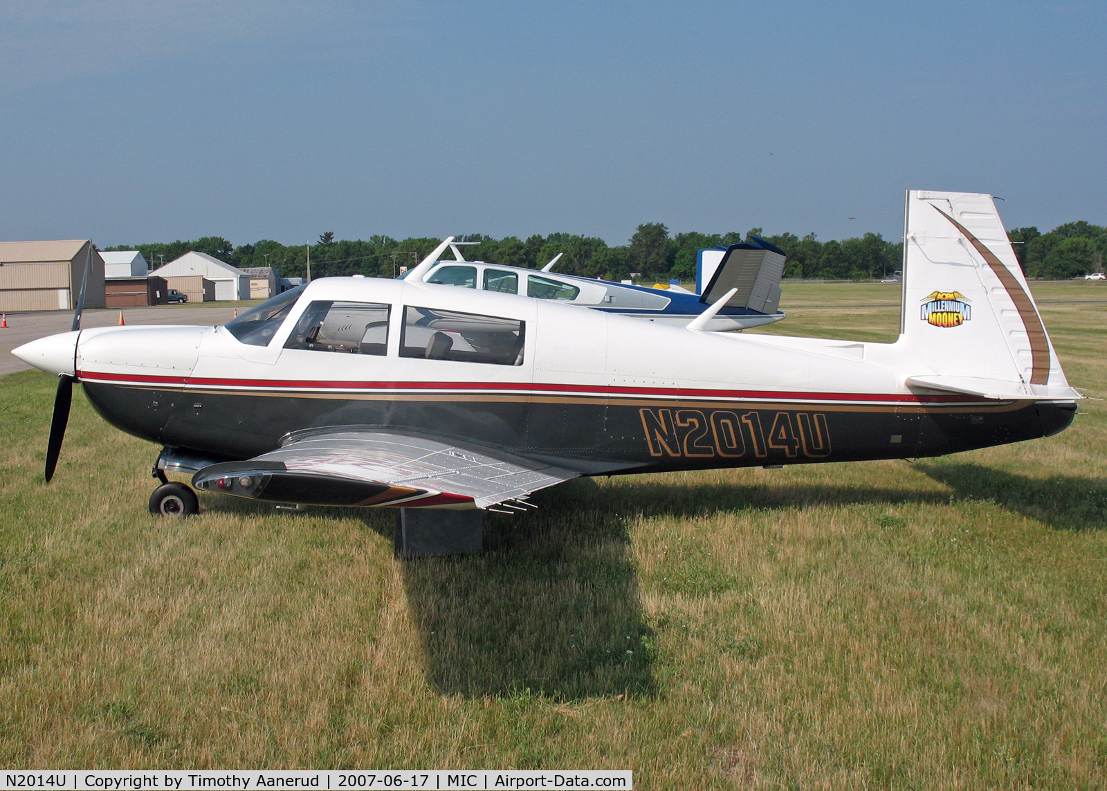 N2014U, Mooney M20J 201 C/N 24-1590, The AOPA Millennium Mooney @ the Crystal Aiport Open House & Fly-In