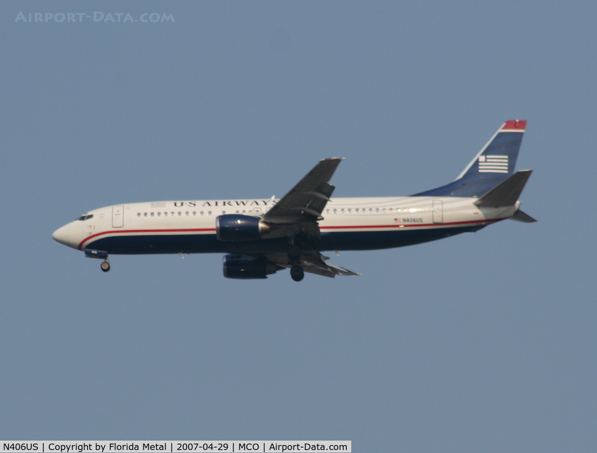 N406US, 1988 Boeing 737-401 C/N 23876, US