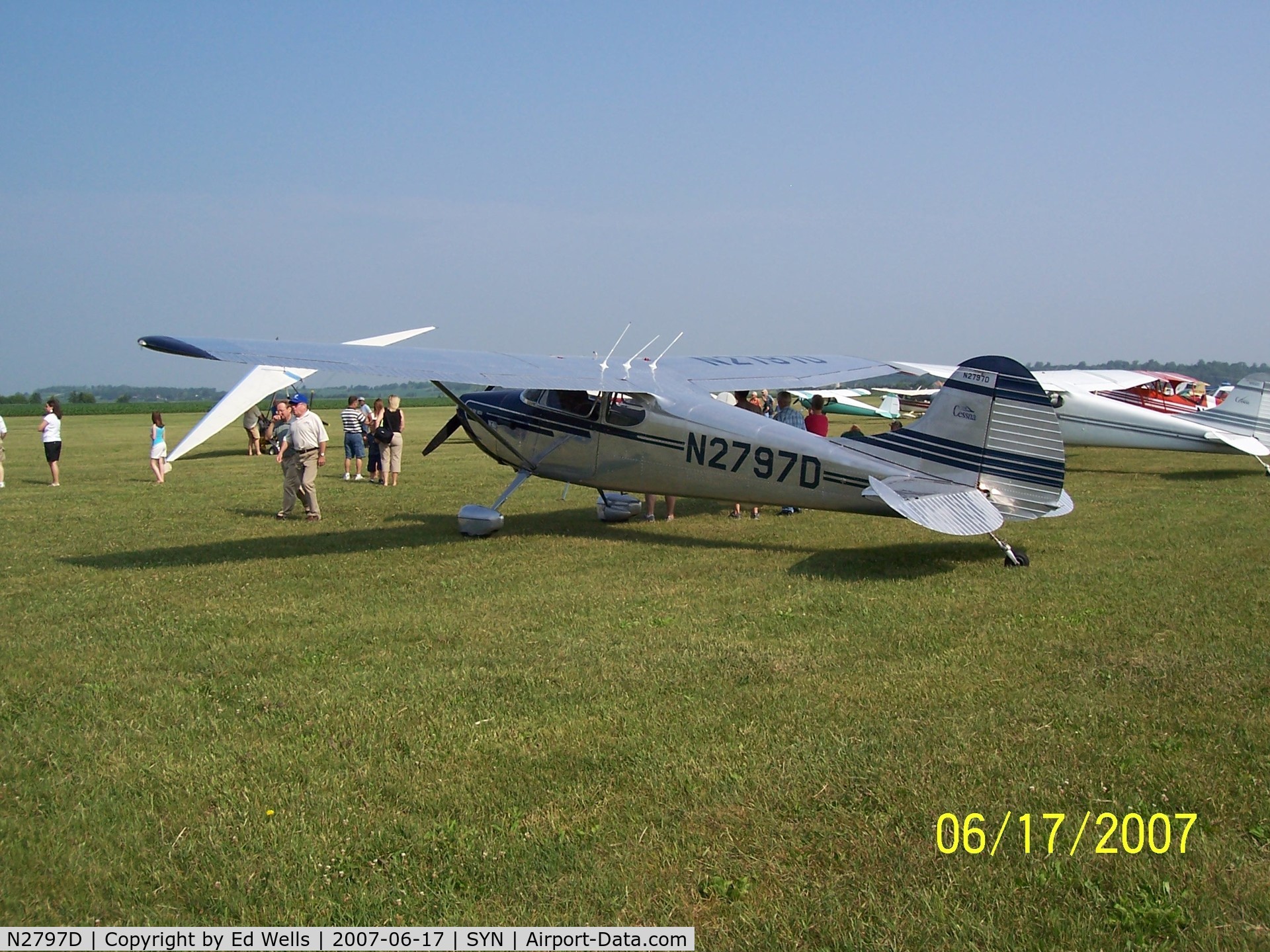 N2797D, 1952 Cessna 170B C/N 25339, Stanton Fly In