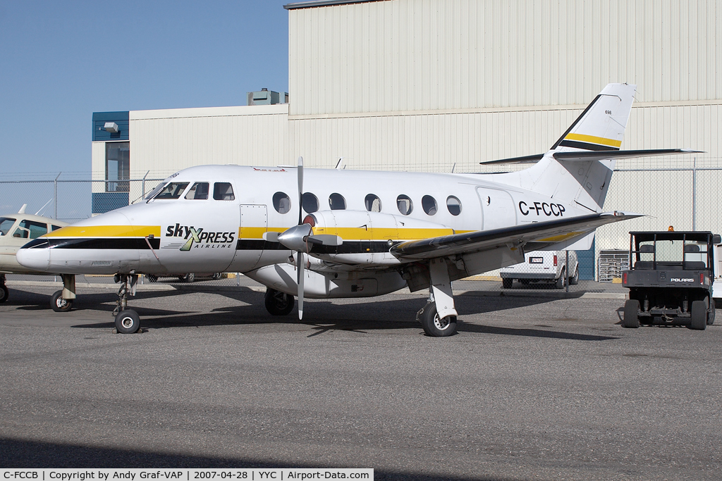 C-FCCB, 1986 British Aerospace BAe-3101 Jetstream 31 C/N 698, Skyxpress Airlines J31