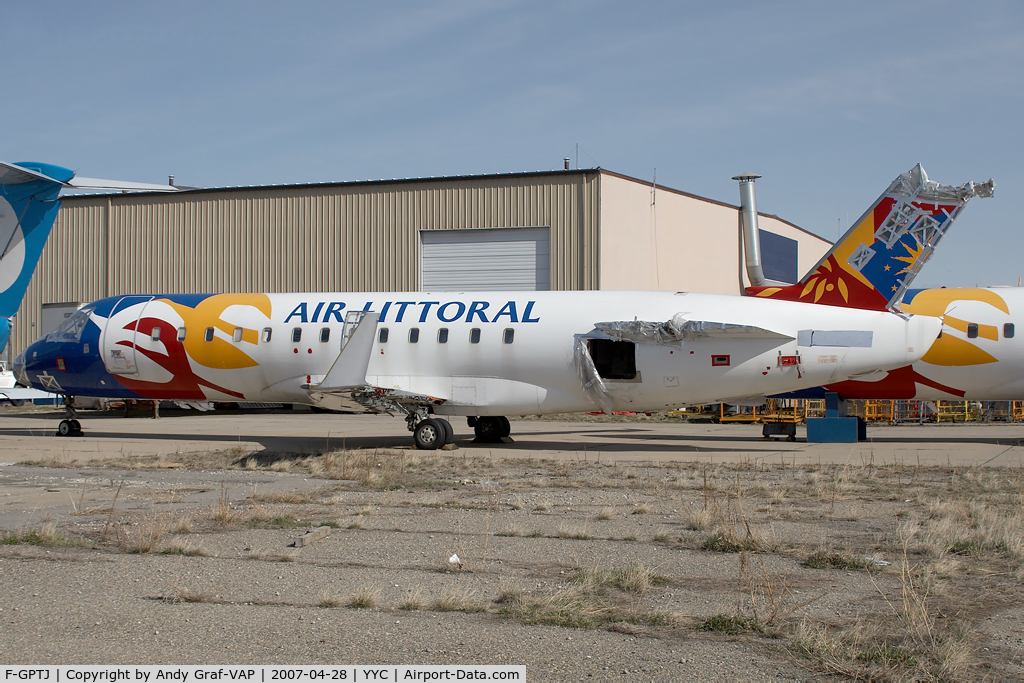 F-GPTJ, Canadair CRJ-100ER (CL-600-2B19) C/N 7323, Air Littoral CRJ