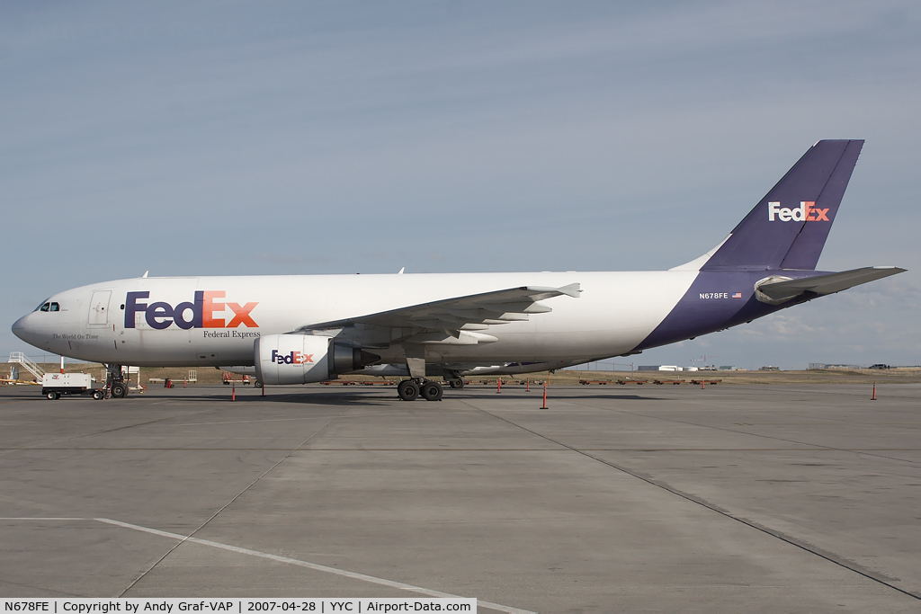 N678FE, 1998 Airbus A300F4-605R C/N 792, Fedex A300-600