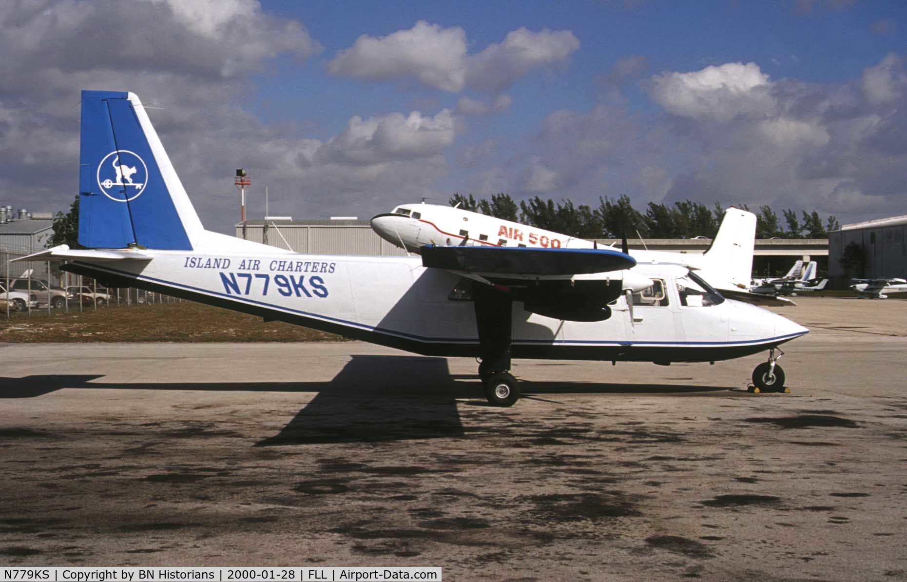 N779KS, 1976 Britten-Norman BN-2A-27 Islander C/N 779, Island Air Charters fly to the Bahamas Keys