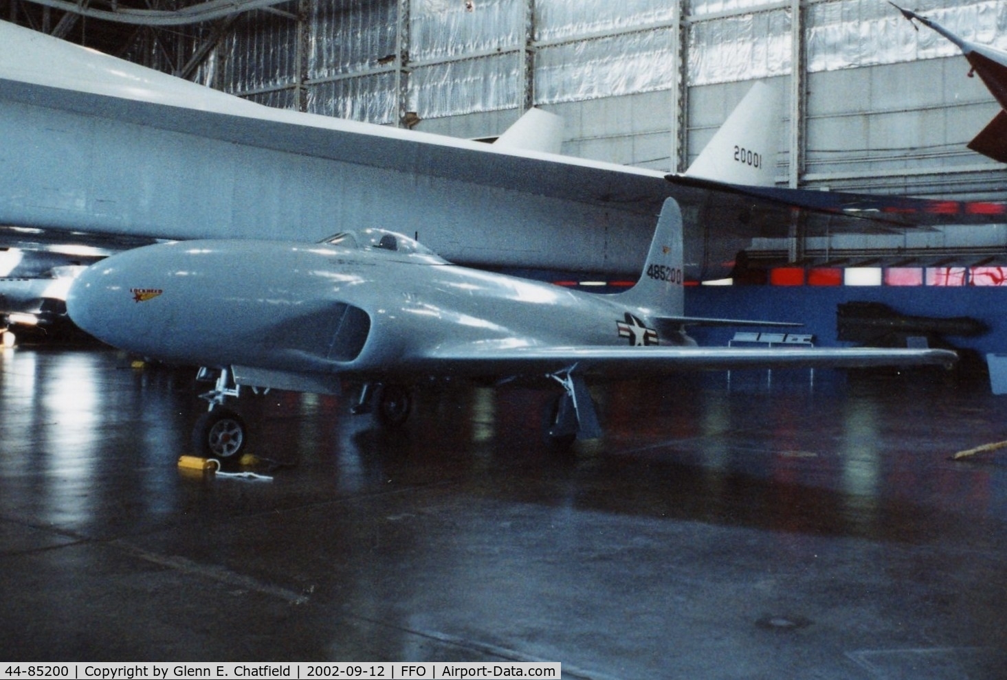 44-85200, 1946 Lockheed XP-80R Shooting Star C/N 080-1223, P-80R at the National Museum of the U.S. Air Force