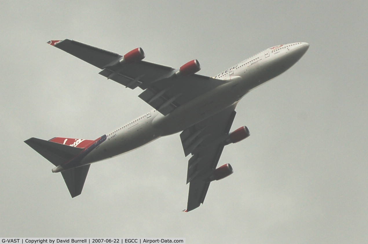 G-VAST, 1997 Boeing 747-41R C/N 28757, Virgin Atlantic - Taking off
