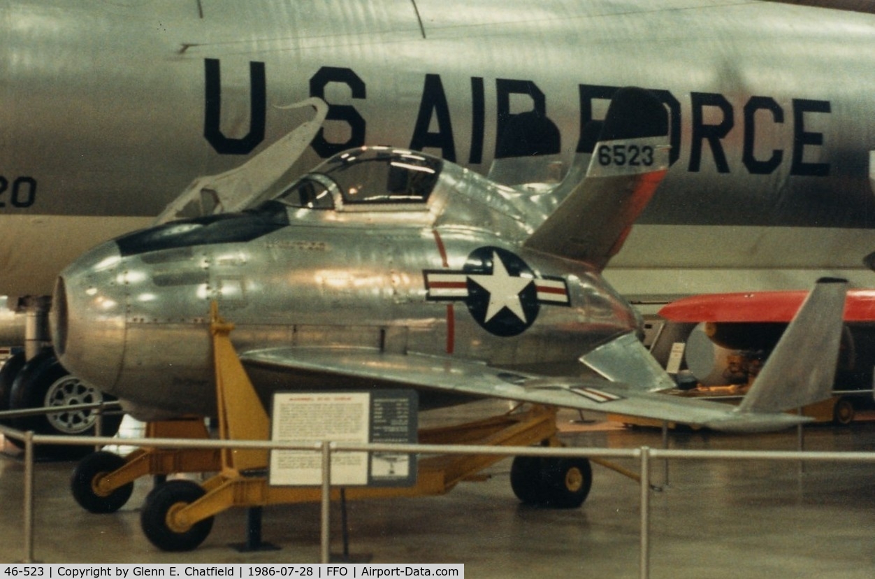 46-523, 1948 McDonnell XF-85 Goblin C/N 1, XF-85 at the National Museum of the U.S. Air Force