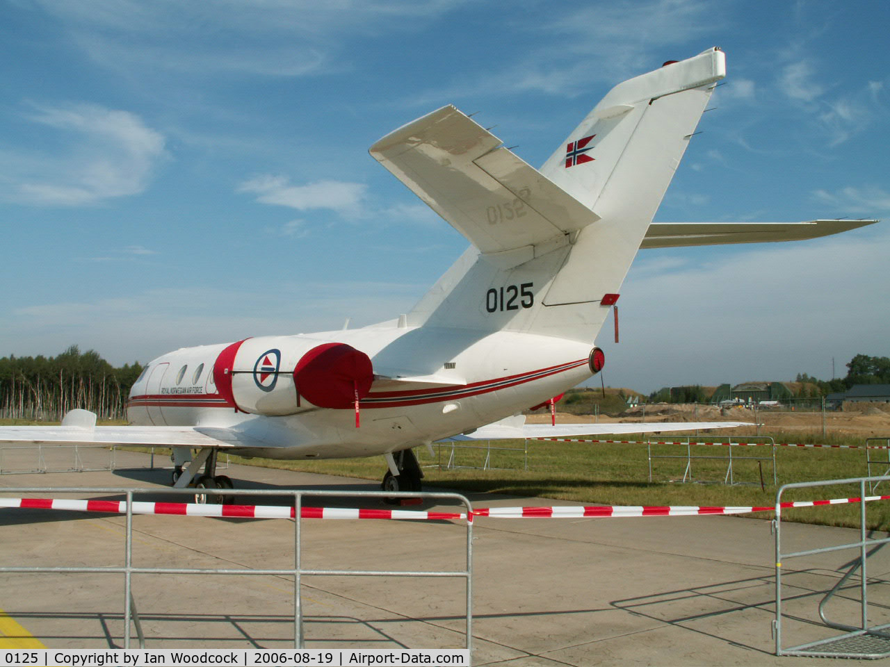 0125, Dassault Falcon (Mystere) 20C-5 C/N 125, Dassault Falcon 20ECM/Norwegian Air Force/Laage Show