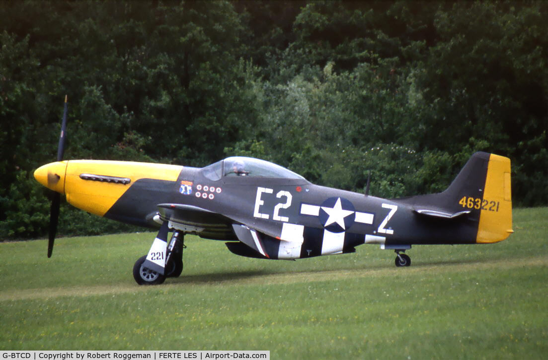 G-BTCD, 1944 North American P-51D Mustang C/N 122-39608, 463221 E2 Z.