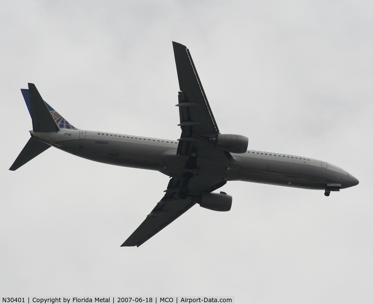 N30401, 2001 Boeing 737-924 C/N 30118, Continental