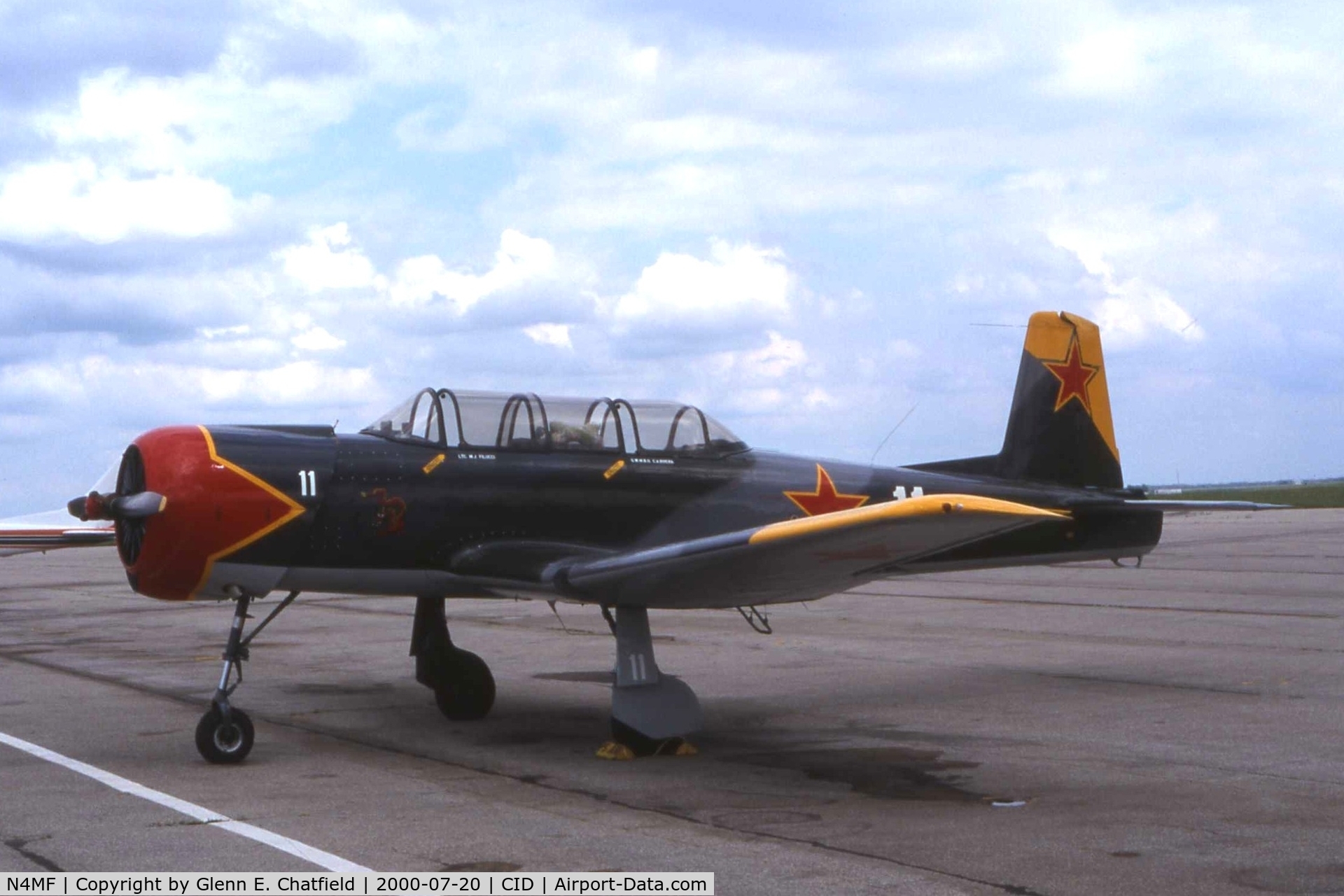 N4MF, Nanchang CJ-6 C/N 2951203, Stopping over for fuel