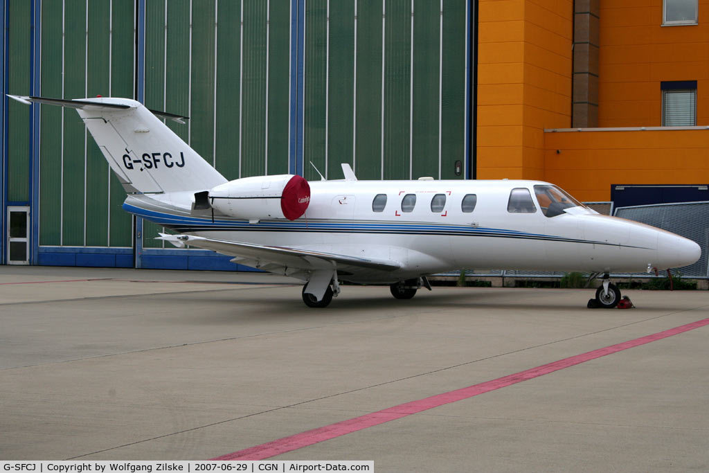G-SFCJ, 1998 Cessna 525 CitationJet CJ1 C/N 525-0245, visitor