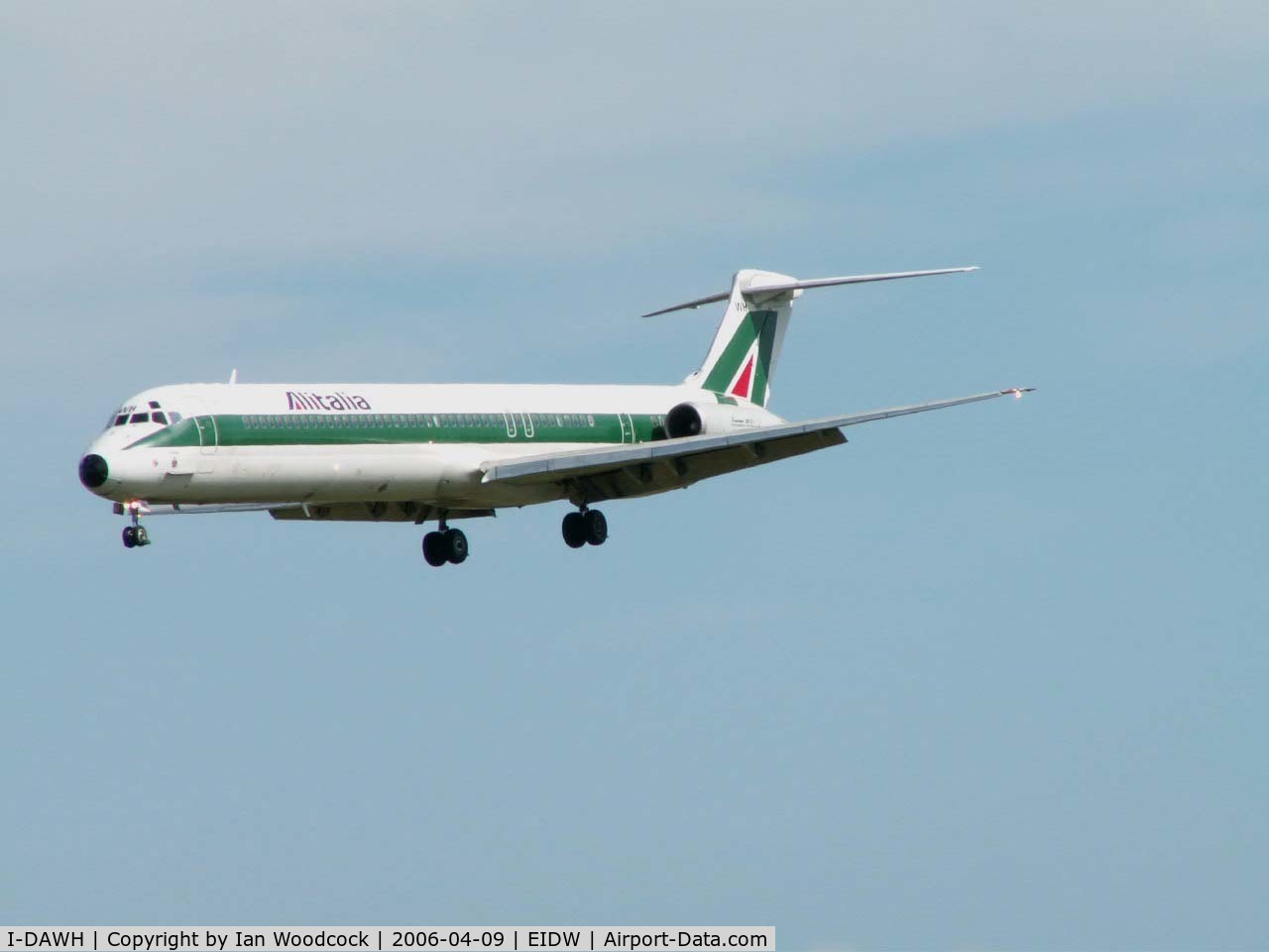 I-DAWH, 1984 McDonnell Douglas MD-82 (DC-9-82) C/N 49202/1170, MD82/Alitalia/Dublin
