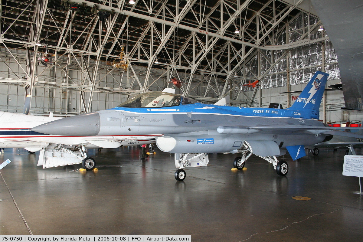 75-0750, 1975 General Dynamics YF-16A Fighting Falcon C/N 61-6, F-16