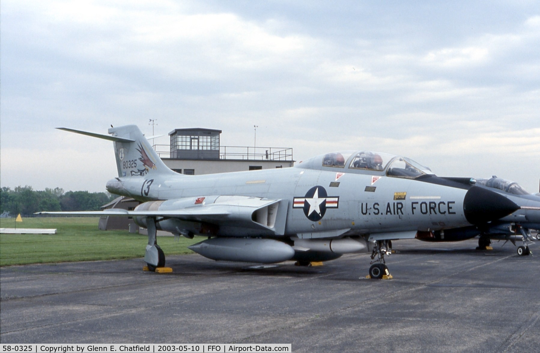 58-0325, 1958 McDonnell F-101B-110-MC Voodoo C/N 697, F-101B at the National Museum of the U.S. Air Force