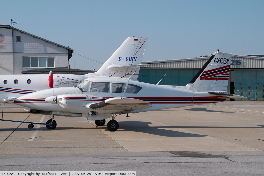 4X-CBY, Piper PA-23-250 Aztec F C/N 27-7304990, Piper 23 Aztec