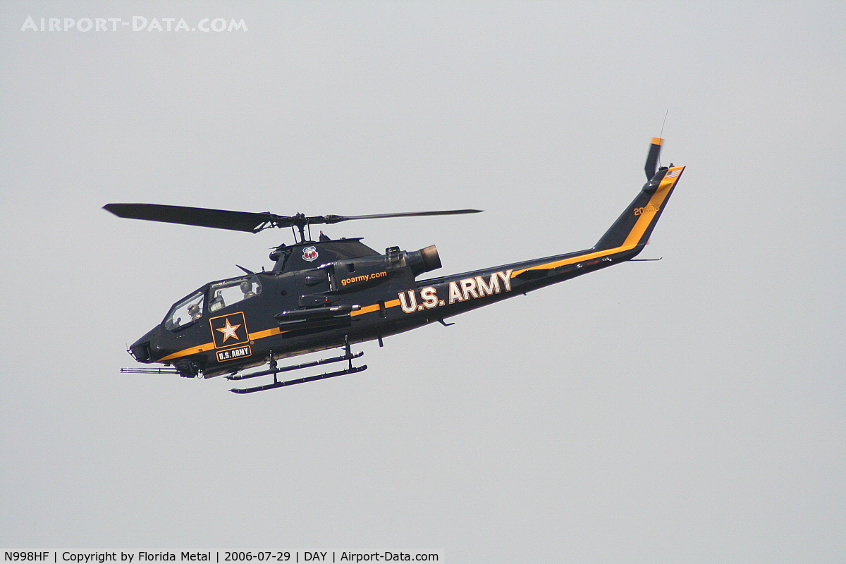 N998HF, 1971 Bell AH-1F Cobra C/N 71-20998, AH-1