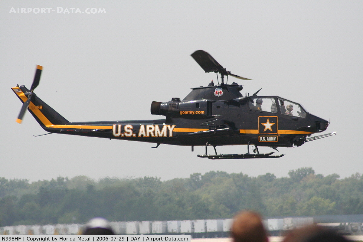 N998HF, 1971 Bell AH-1F Cobra C/N 71-20998, AH-1