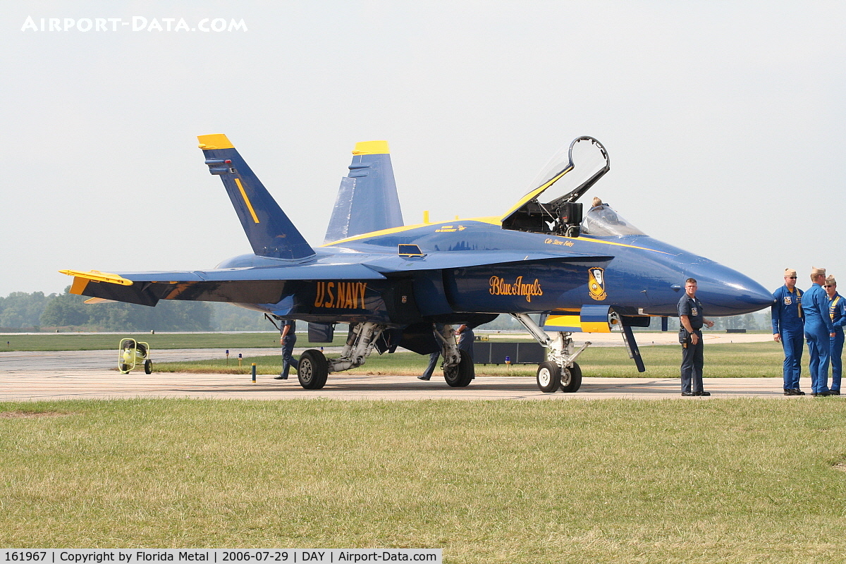 161967, McDonnell Douglas F/A-18A Hornet C/N 0183/A144, Blue Angels