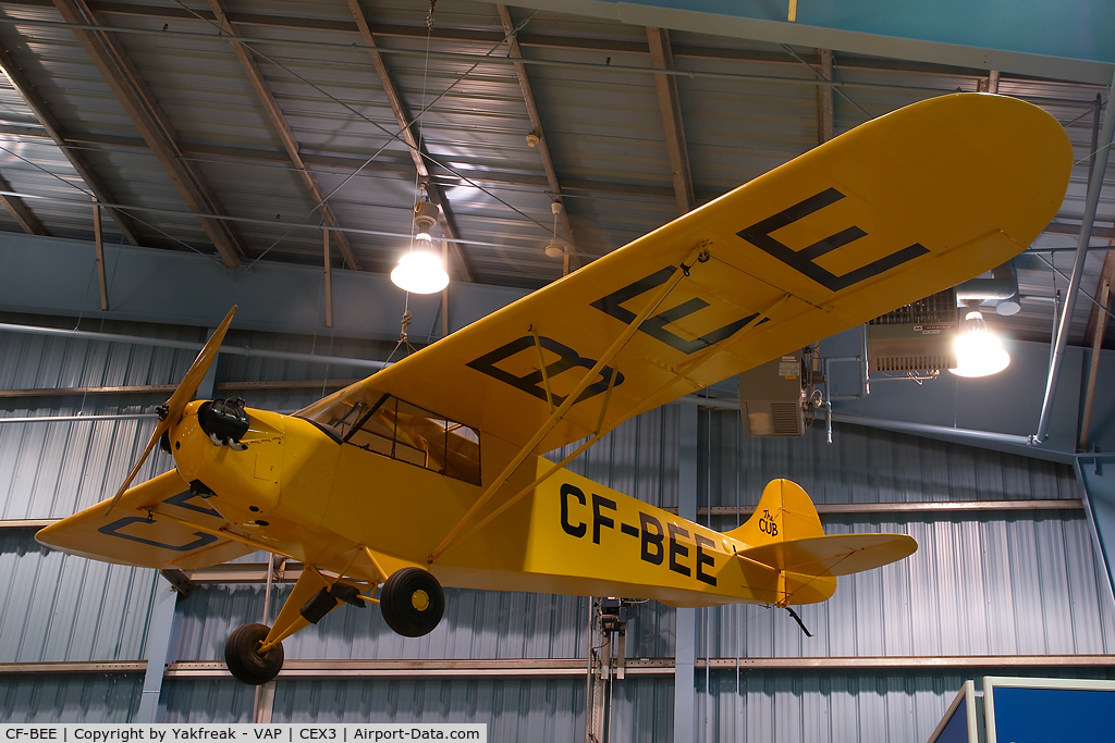 CF-BEE, 1936 Piper J-2 C/N 1064, Piper 18