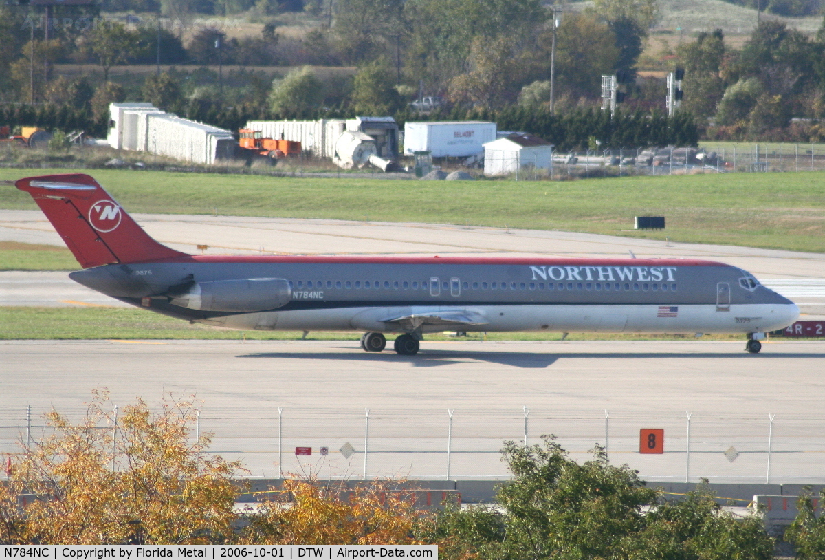 N784NC, 1980 McDonnell Douglas DC-9-51 C/N 48109, Northwest