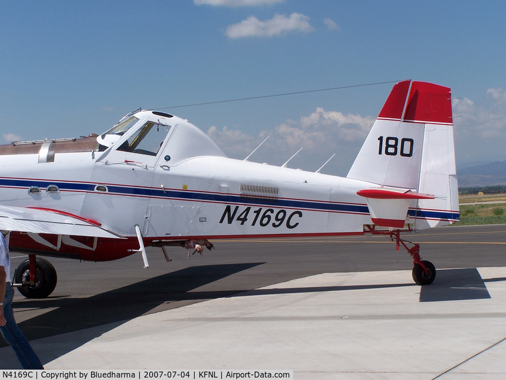 N4169C, 2006 Air Tractor Inc AT-802A C/N 802A-0227, Port back view
