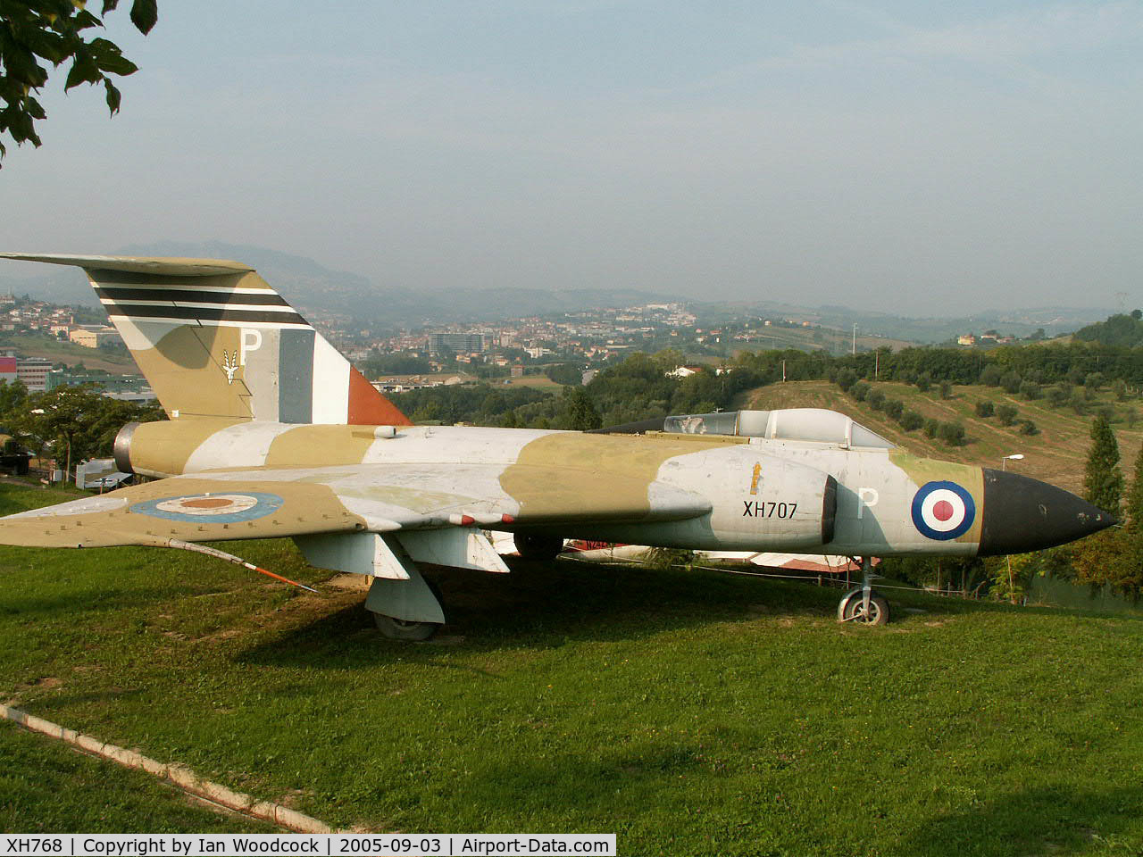 XH768, 1959 Gloster Javelin FAW.9 C/N Not found XH768, Glaoster Javelin FAW.9/Preserved/Cerbaiola,Emilia-Romagna (marked as XH707)