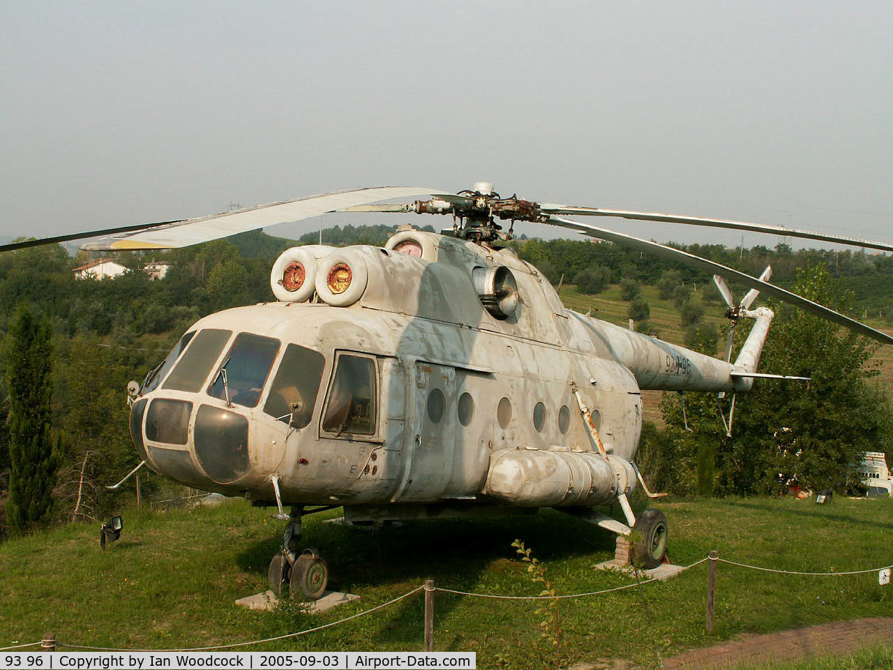 93 96, 1983 Mil Mi-9 C/N 340003, Mil Mi-9/Preserved/Cerbaiola,Emilia-Romagna