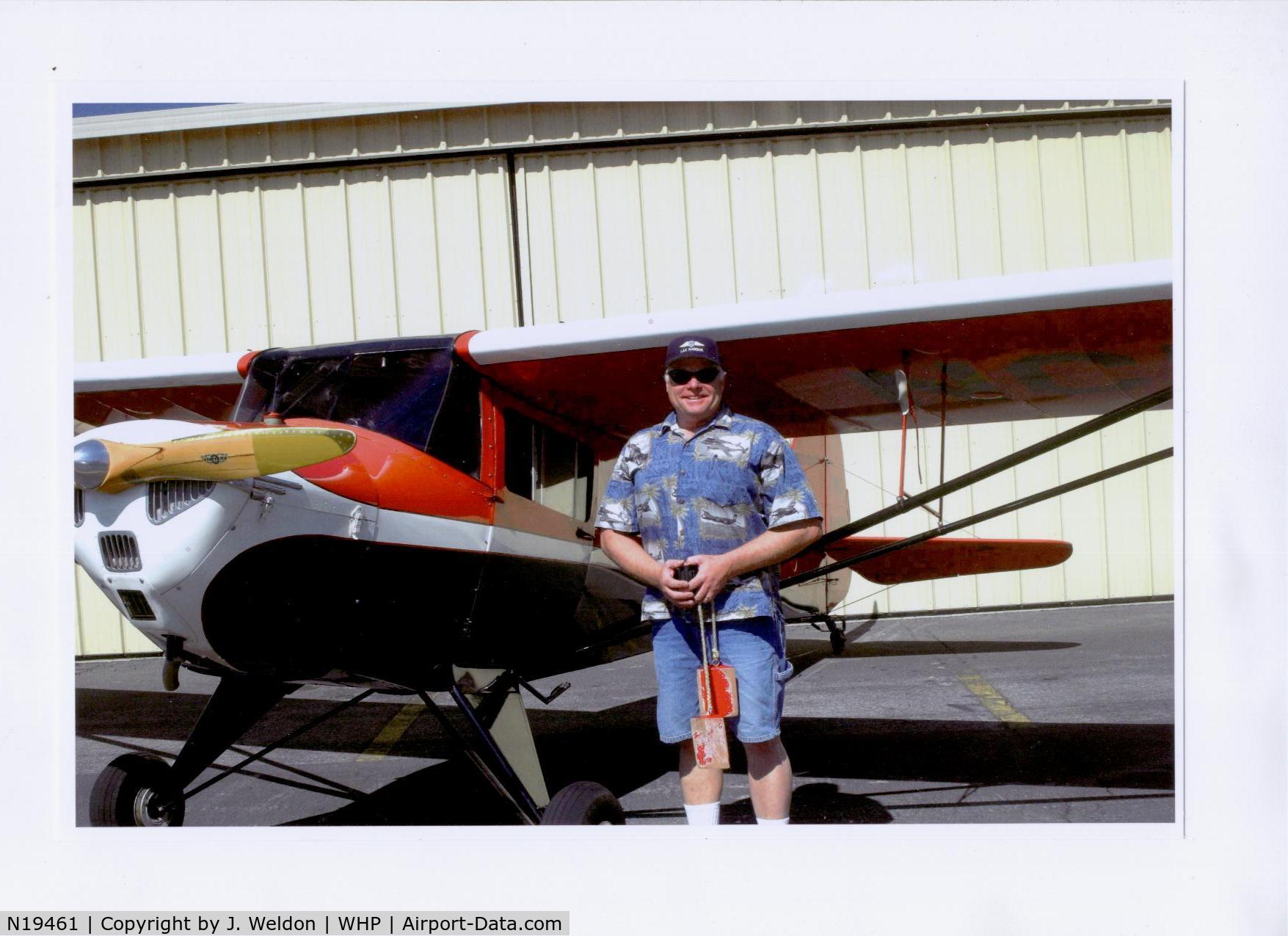 N19461, Taylorcraft BC12-D C/N 9820, The owner and the Taylor