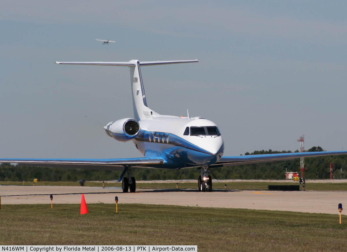 N416WM, 1986 Gulfstream Aerospace G-1159A Gulfstream III C/N 487, G-3