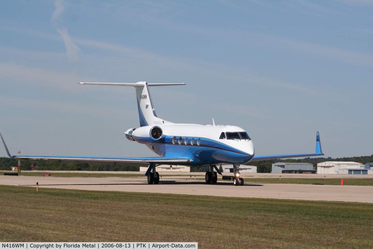 N416WM, 1986 Gulfstream Aerospace G-1159A Gulfstream III C/N 487, G-III