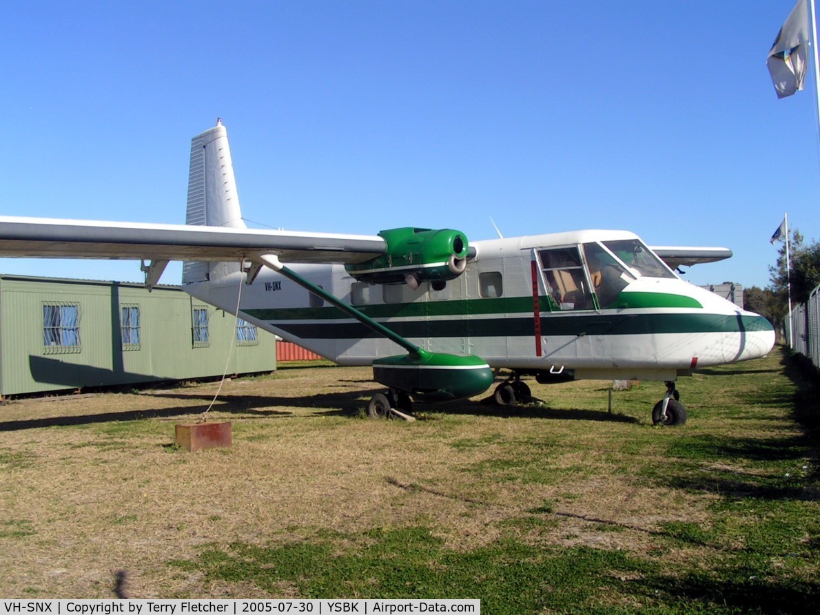 VH-SNX, GAF N22S Searchmaster B C/N N22B-103, Nomad N22B