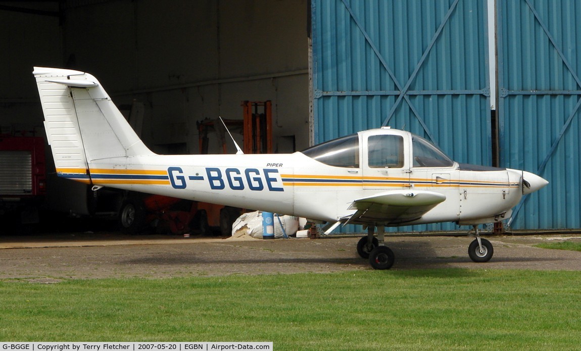 G-BGGE, 1978 Piper PA-38-112 Tomahawk Tomahawk C/N 38-79A0161, Piper Pa-38