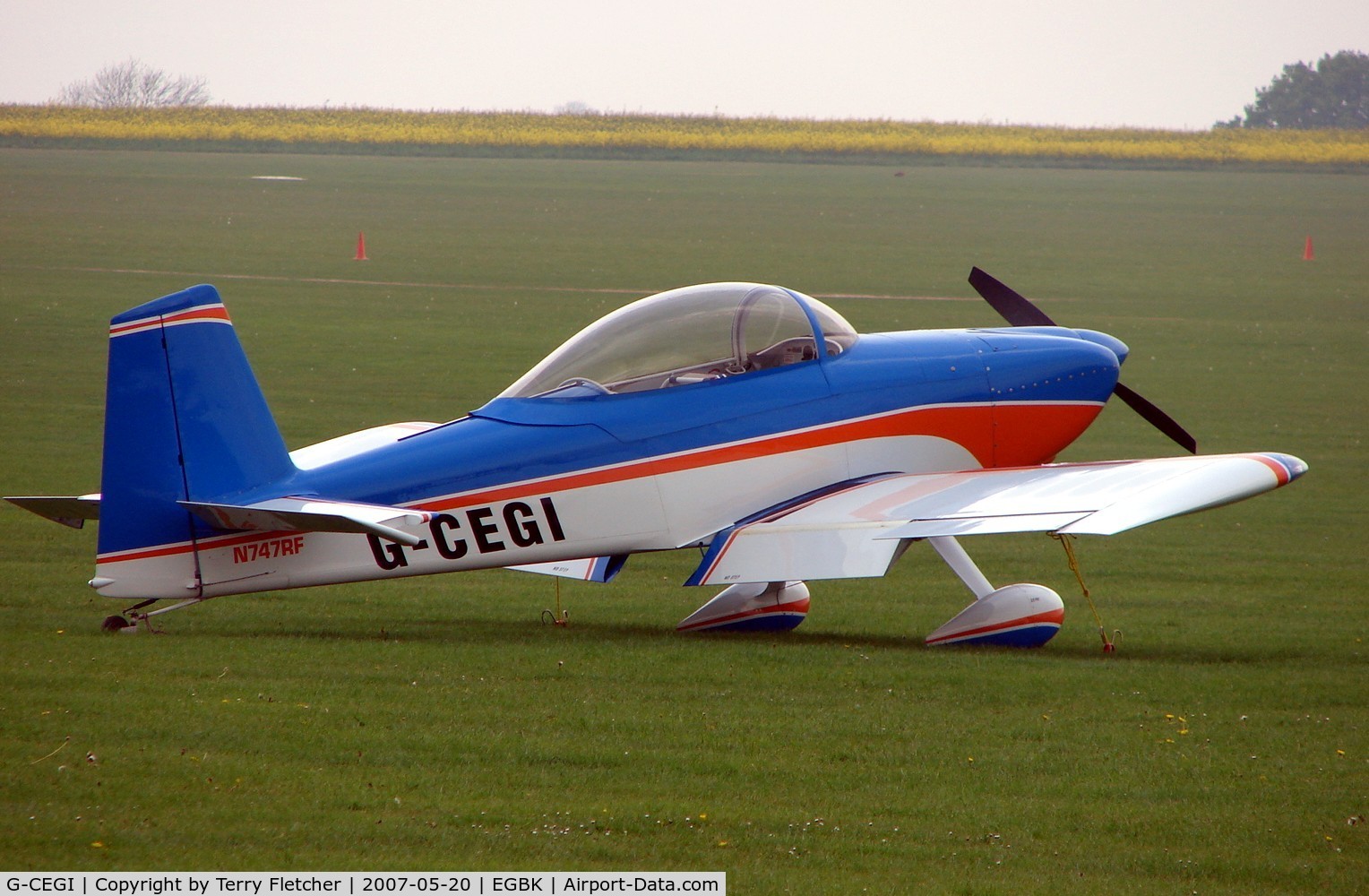 G-CEGI, 2003 Van's RV-8 C/N 81480, Vans RV-8